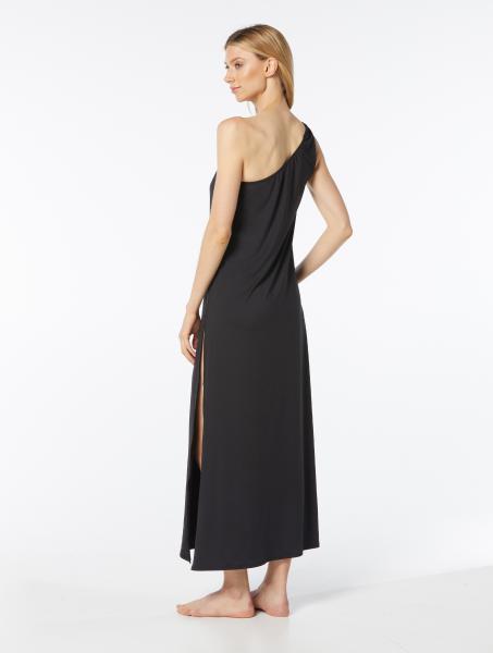 Michael Kors One Shoulder Kleed lang