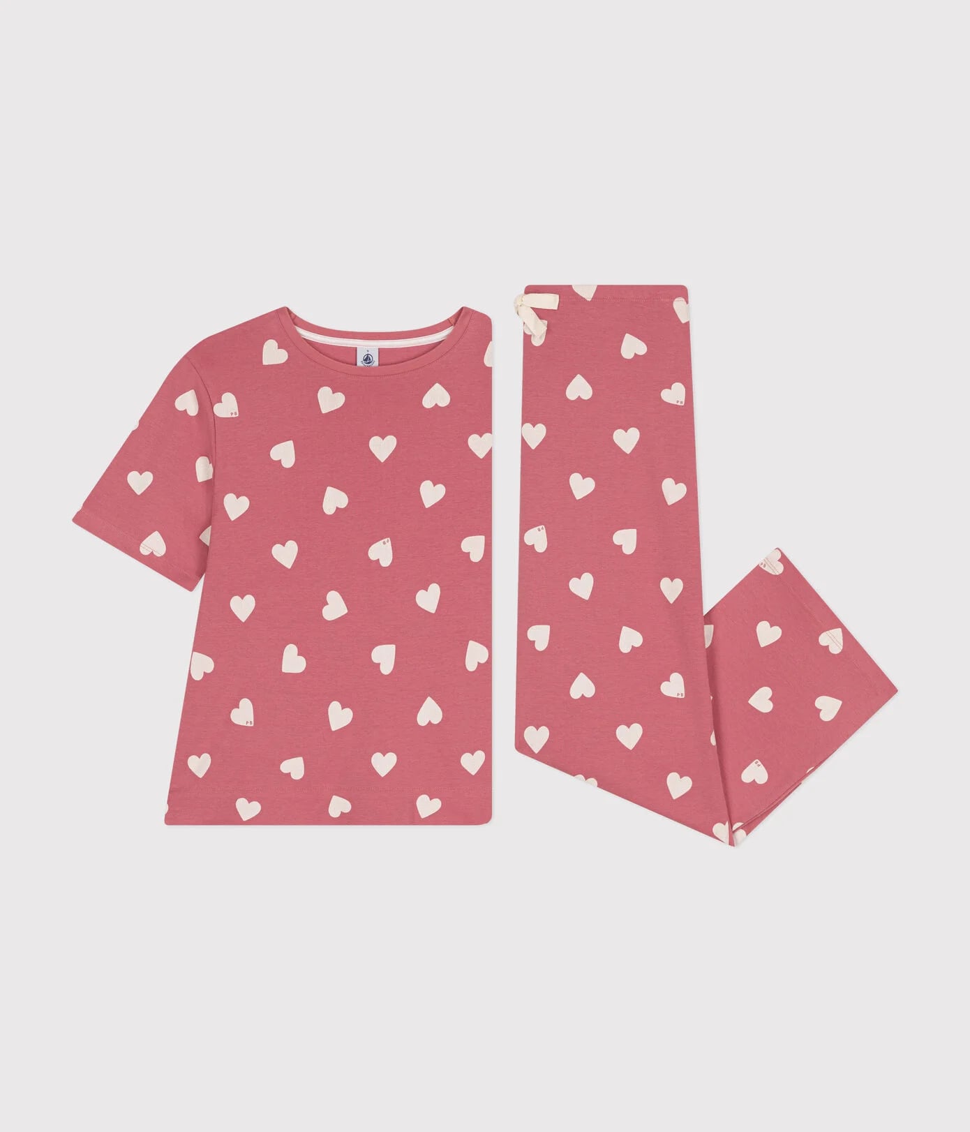 Petit Bateau Hartjes Pyjama dames