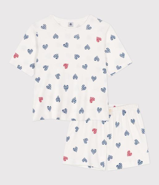 Petit Bateau Hartjes Pyjama dames