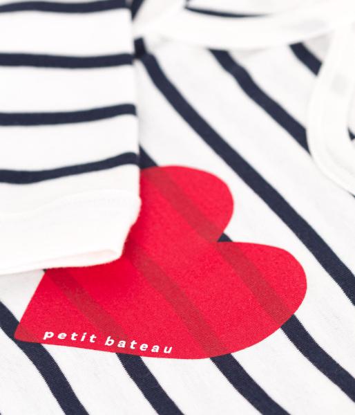 Petit Bateau Hartje Babypakje unisex