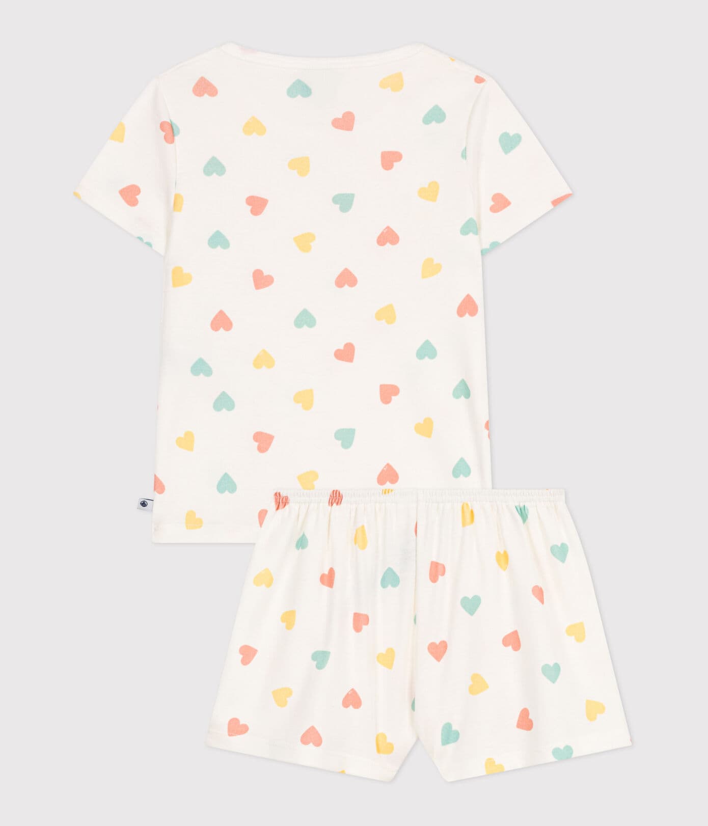 Petit Bateau Hartjes pyjama meisjes