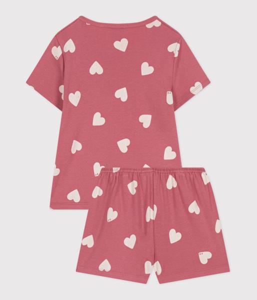 Petit Bateau Hartjes Pyjama meisjes