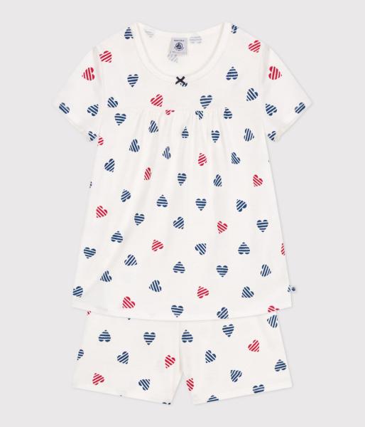 Petit Bateau Hartjes Pyjama meisjes