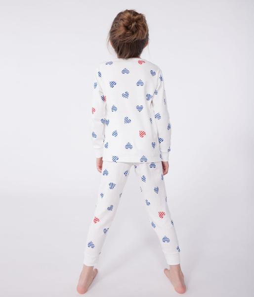 Petit Bateau Hartjes Pyjama meisjes