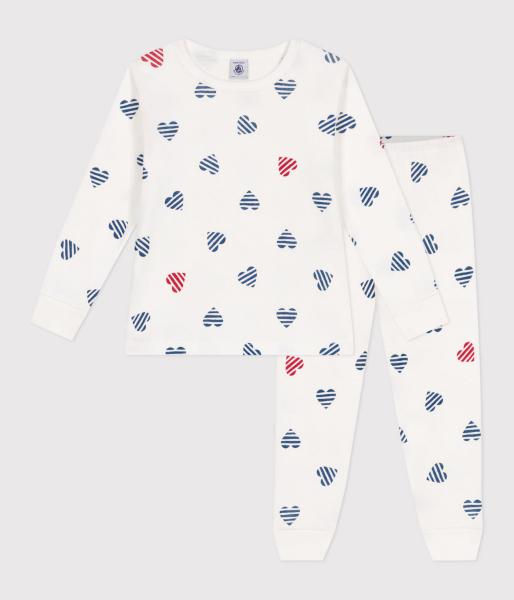 Petit Bateau Hartjes Pyjama meisjes