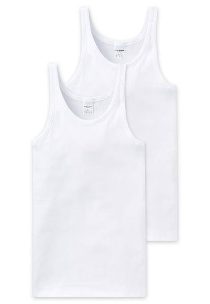 Schiesser Basis Cotton Essentials Singlet DUOPACK