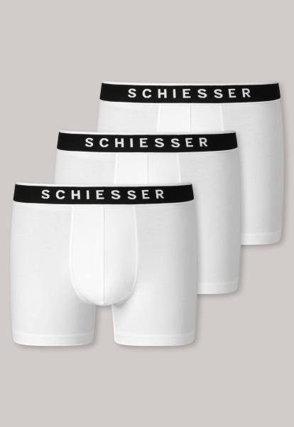 Schiesser 95/5 Organic Cotton Boxershort 3-pack