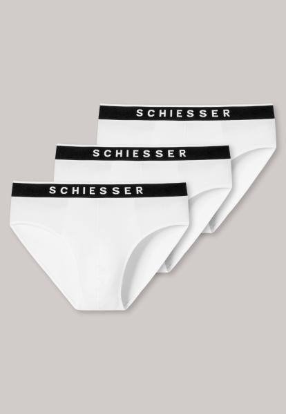 Schiesser 95/5 Organic Cotton Slip Rio 3-pack