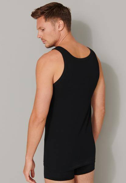 Schiesser 95/5 Organic Cotton Singlet 2-pack