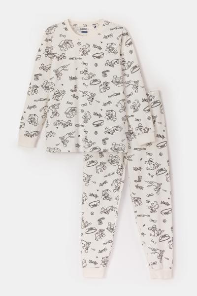 Woody Hond Pyjama kinderen UNISEX + stiften