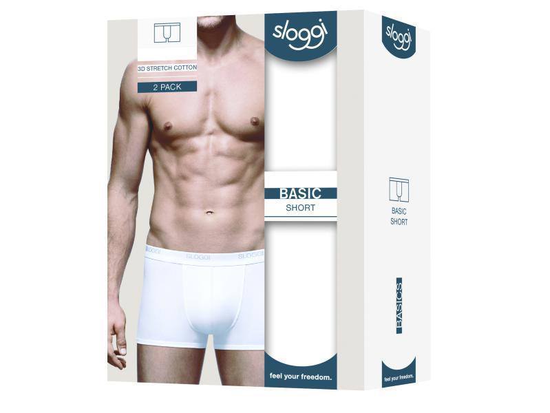 Sloggi Heren Basic Short kort 3+1 gratis