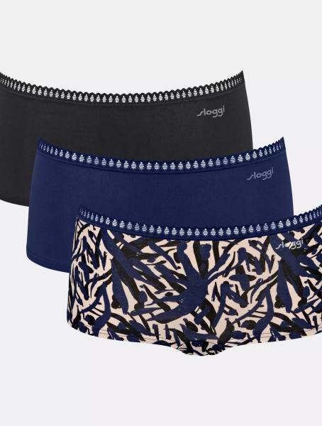 Sloggi Go Crush Boxershort dames 3pack