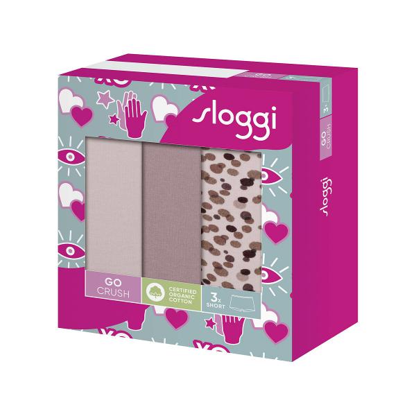 Sloggi Go Crush Boxershort dames 3pack