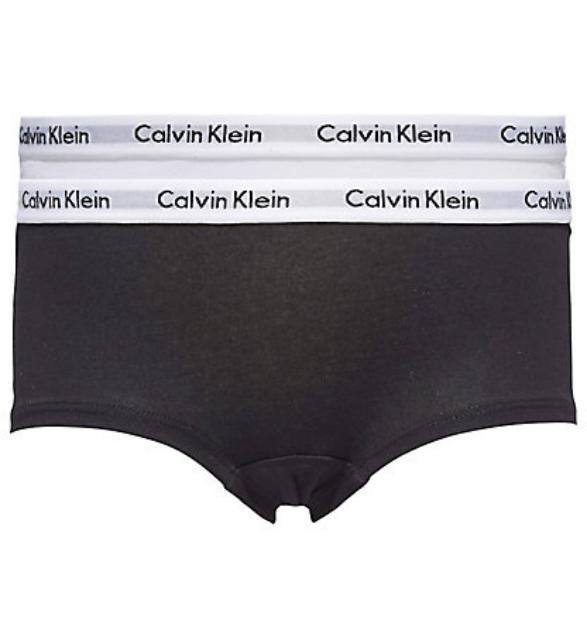 Calvin Klein Shorty meisje effen 2pack