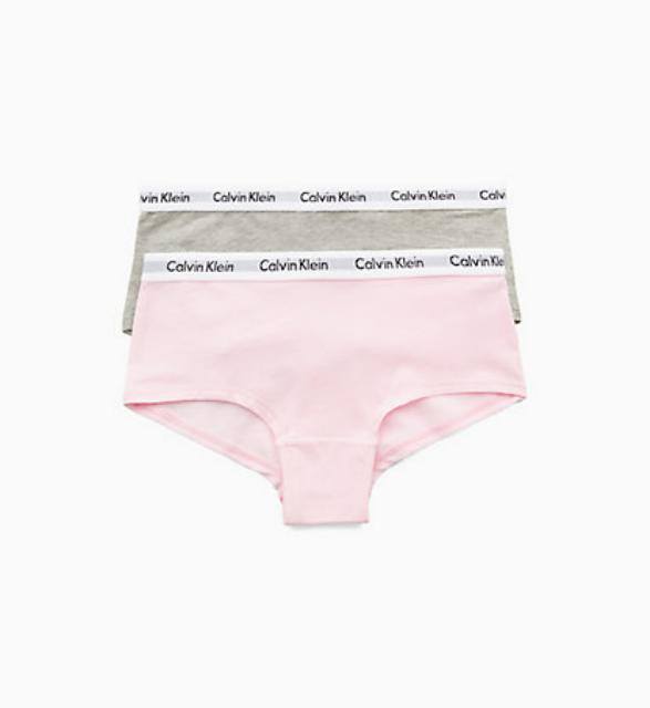 Calvin Klein Shorty meisje effen 2pack