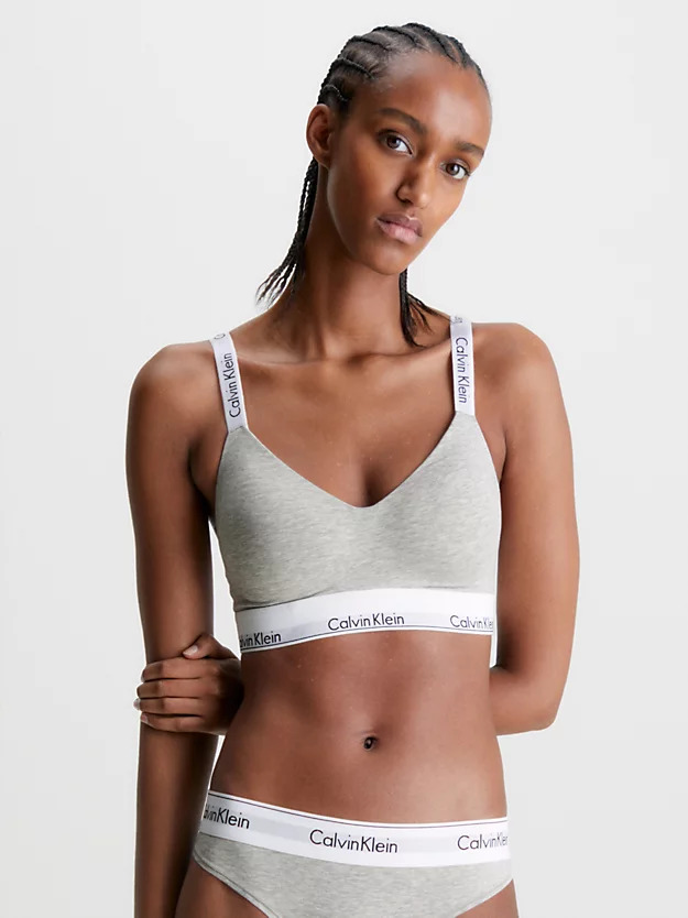 Calvin Klein Bralette voorgevormd zonder beugel