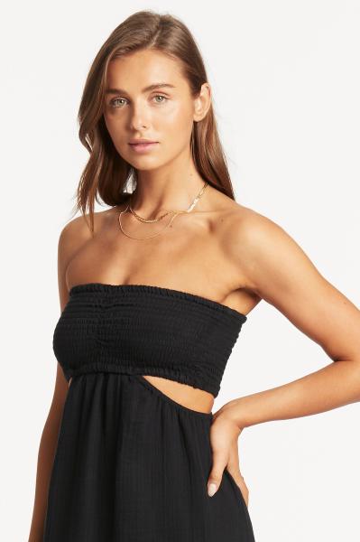 Sea Level Sunset Bandeau dress