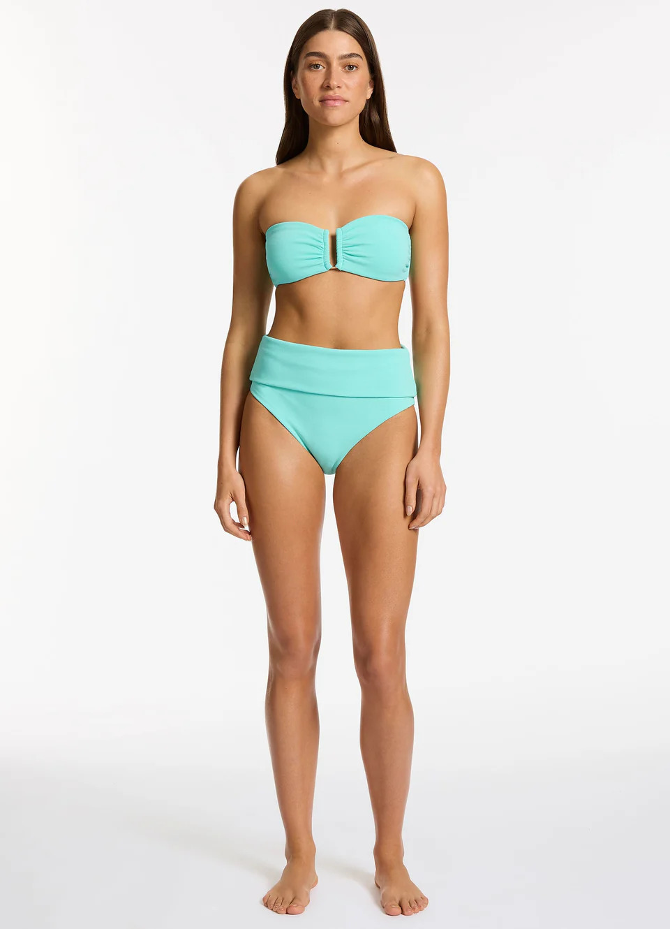 Jets Isla Rib Bikini Bovenstuk strapless