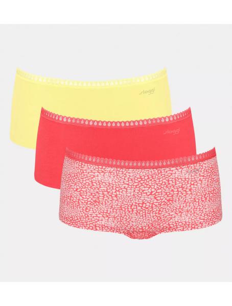 Sloggi Go Crush Boxershort dames 3pack