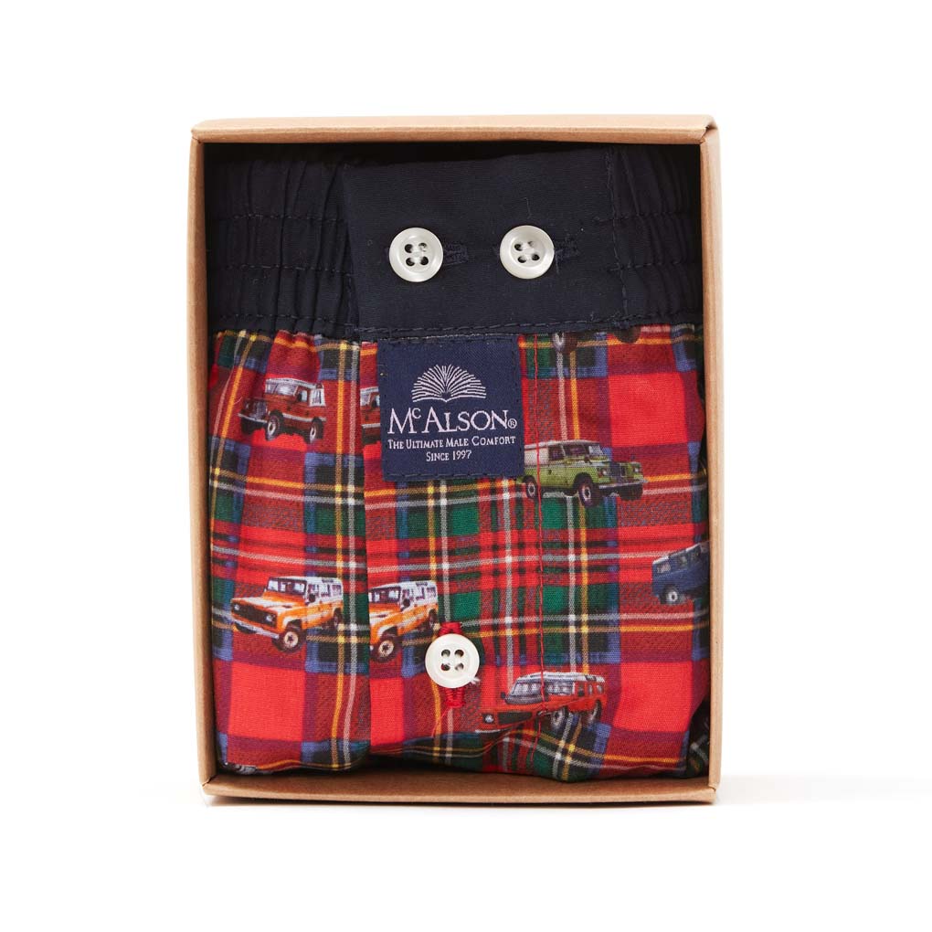 Mc Alson Boxer Heren tartan defender