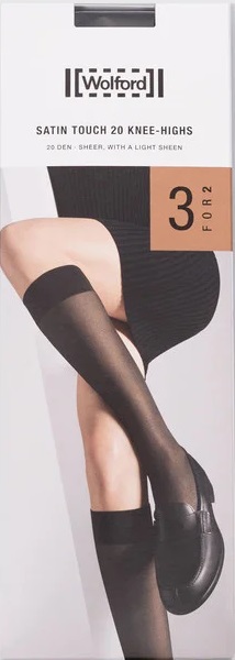 Wolford Satin Touch 20 mibas 2+1gratis