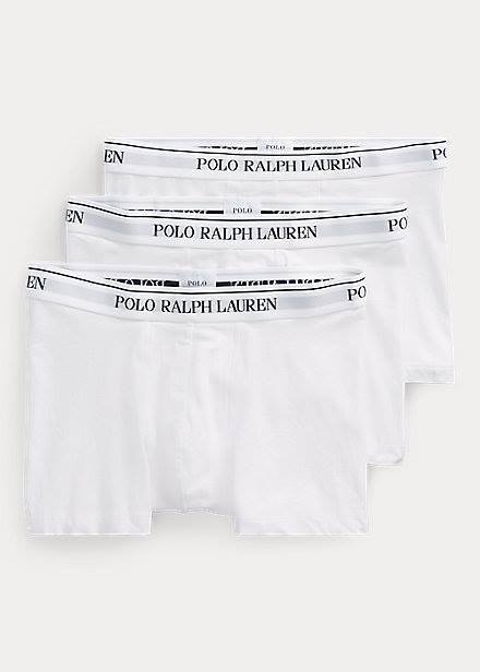 Ralph Lauren classic trunks cotton stretch 3-pack