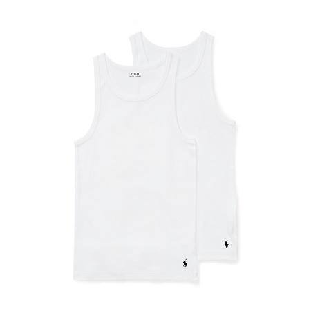 Ralph Lauren Basic cotton Tank top 2-pack