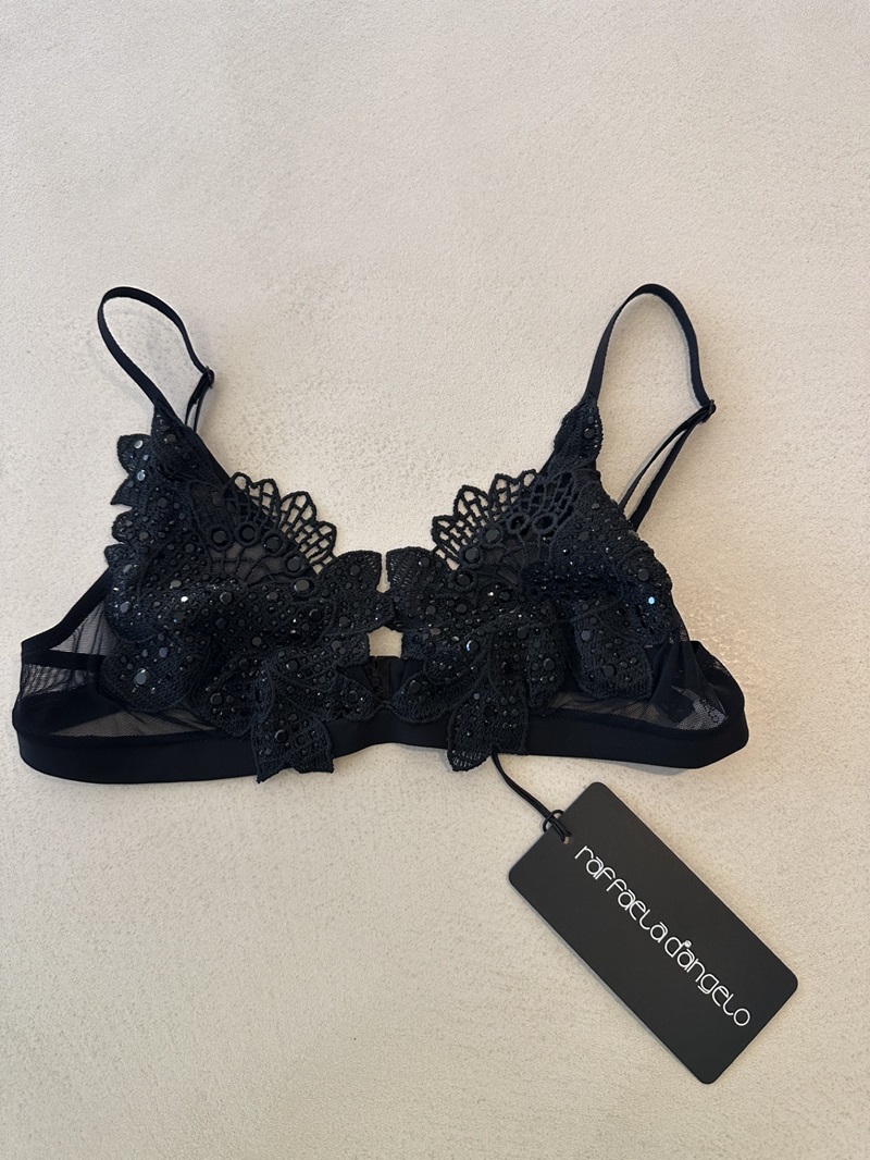 Raffaela d Angelo macrame bralette