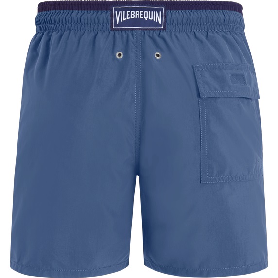 Vilebrequin Zwemshort heren effen blauw