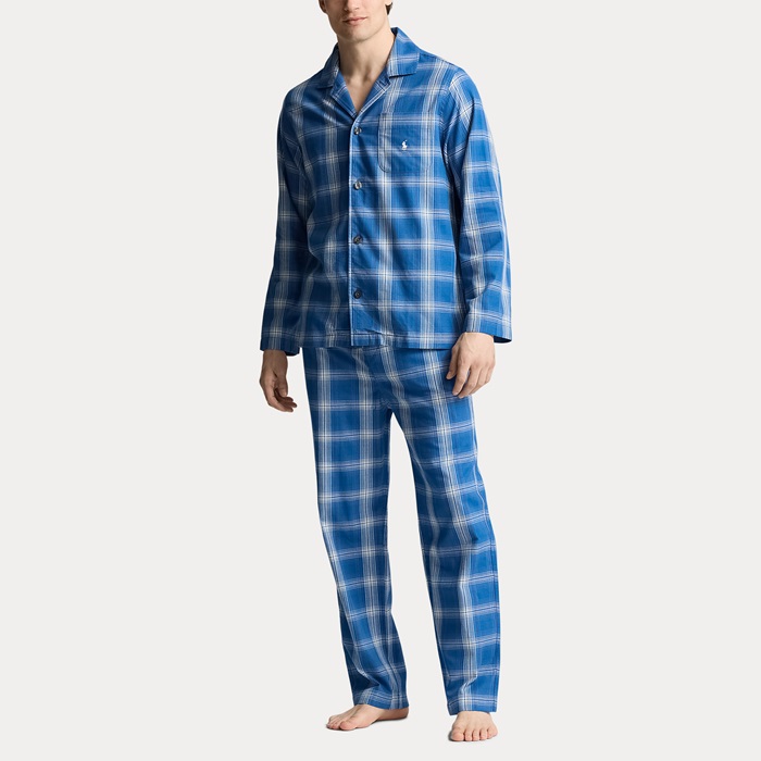 Ralph Lauren Pyjama LM, flanel geruit