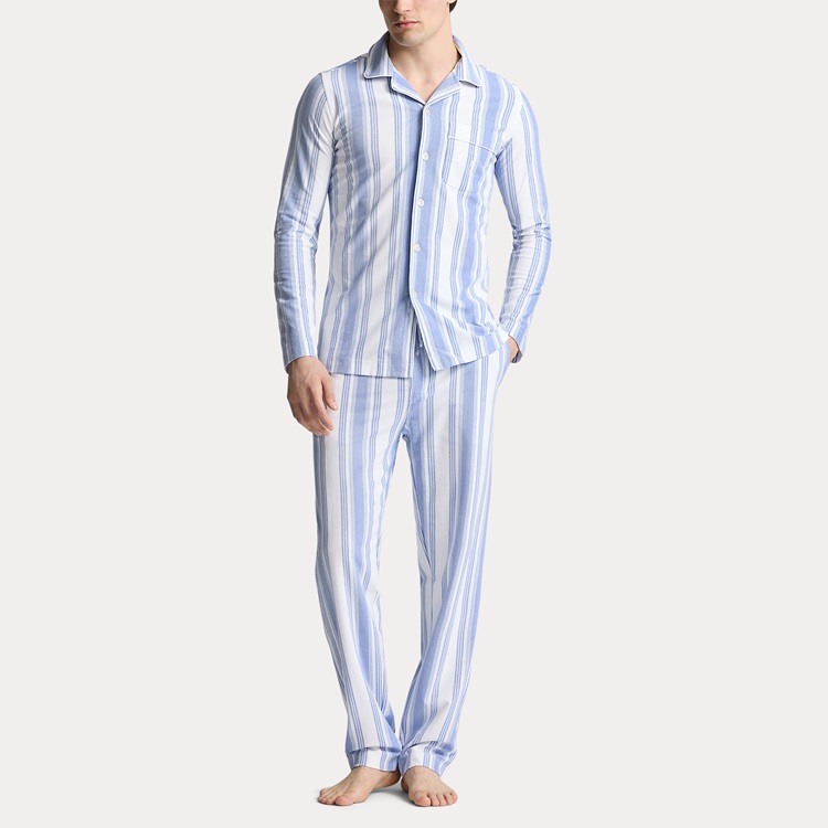 Ralph Lauren Pyjama set, doorknoop gestreept