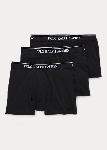 Ralph Lauren classic trunks cotton stretch 3-pack