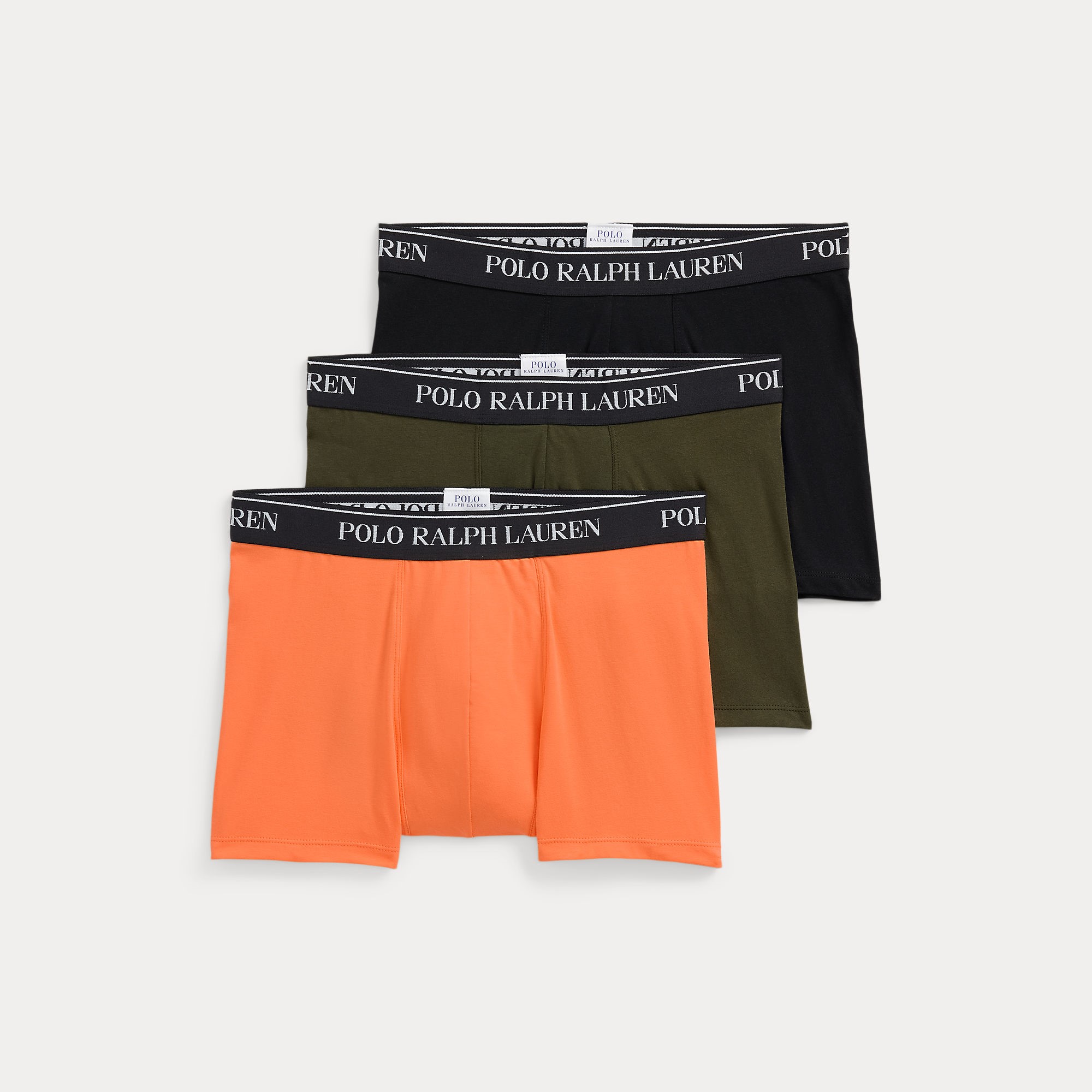 Ralph Lauren Stretch Cotton Classic Trunk, 3-pack