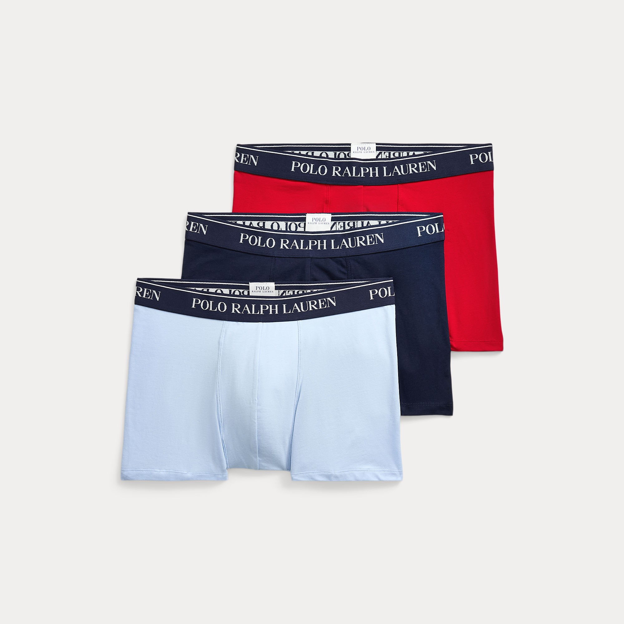 Ralph Lauren Stretch Cotton Classic Trunk, 3-pack