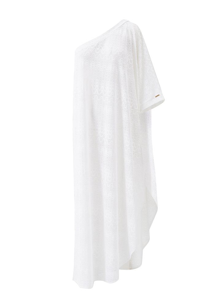 Melissa Odabash Savannah kaftan asymmetrisch