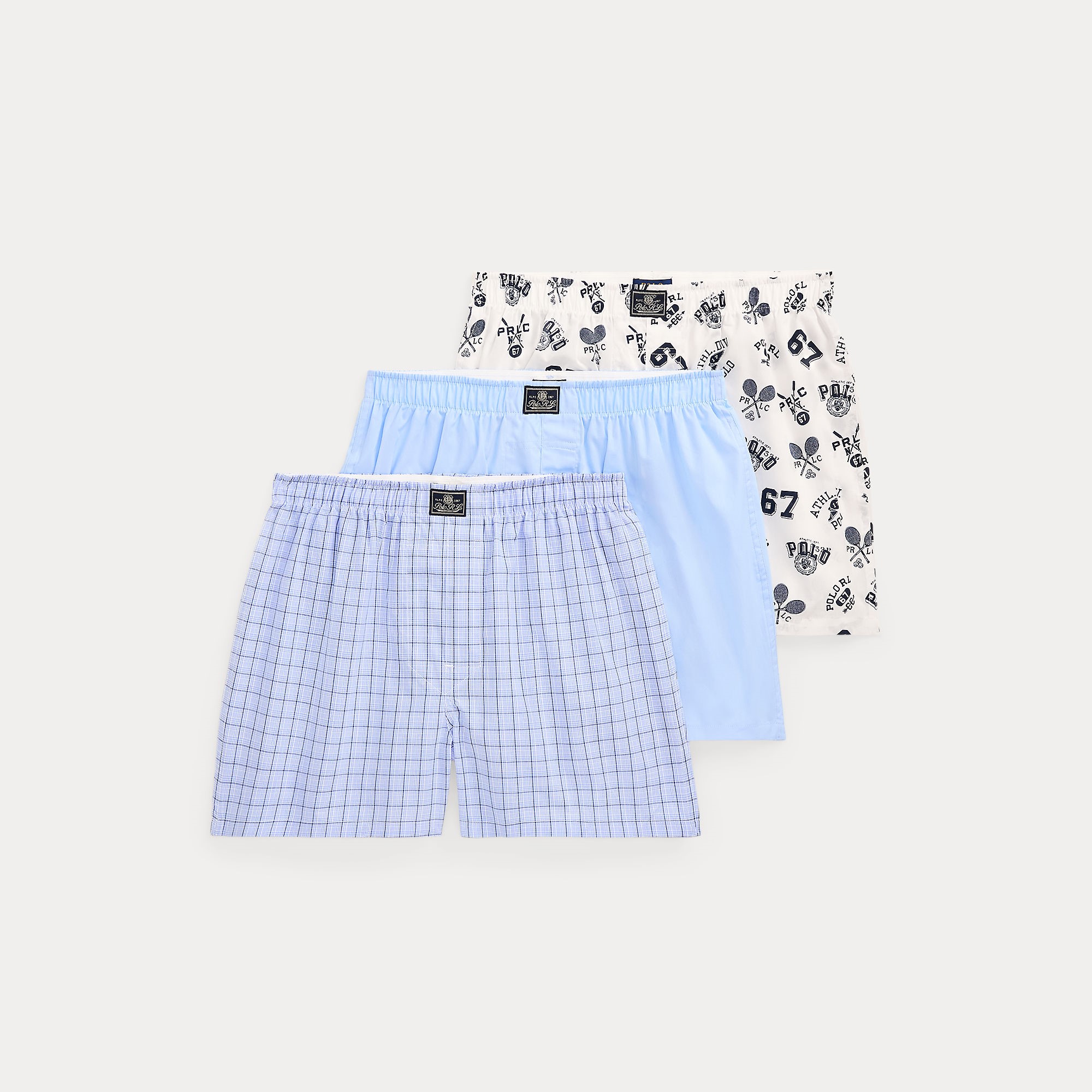 Ralph Lauren Woven Boxer 3-Pack motief