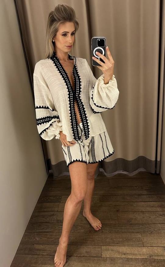 Raffaela d Angelo Zigzag blouse