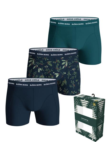 Bjorn Borg Cotton stretch 3pack boxershort Kerst