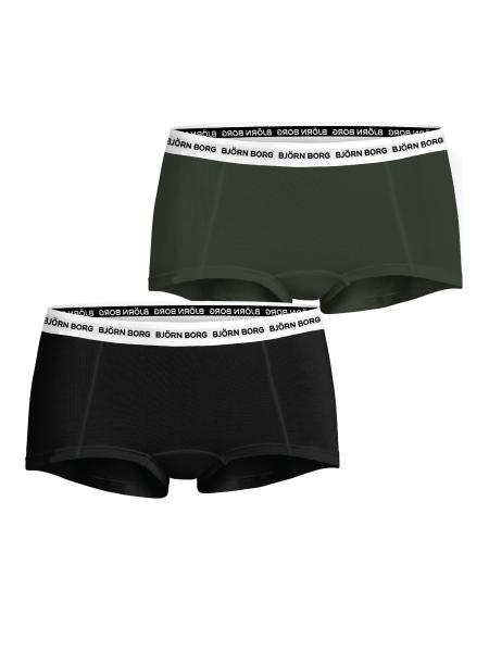 Bjorn Borg Cotton stretch 2pack boxershort dames