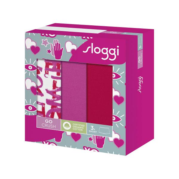 Sloggi Go Crush Boxershort dames 3pack