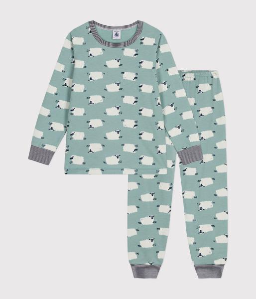 Petit Bateau Schaapjes Pyjama kinderen fleece