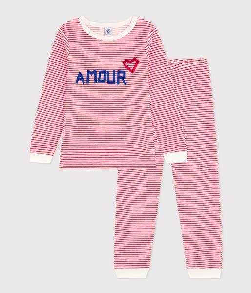 Petit Bateau Amour Pyjama unisex