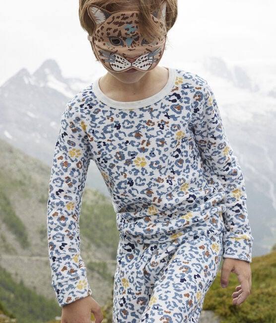 Petit Bateau Kat  Pyjama jongens badstof + masker