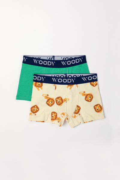 Woody Kleur Jongensboxershort print DUOpack