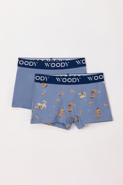 Woody Fashion Jongensboxershort print Duopack