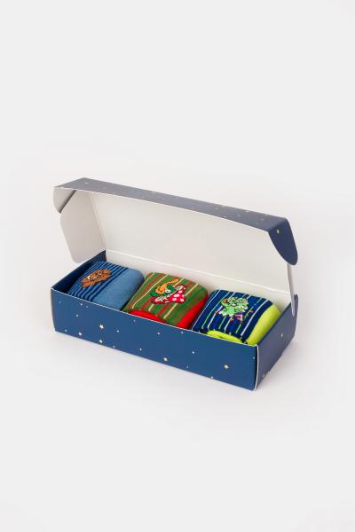 Woody Giftbox 6 sokken