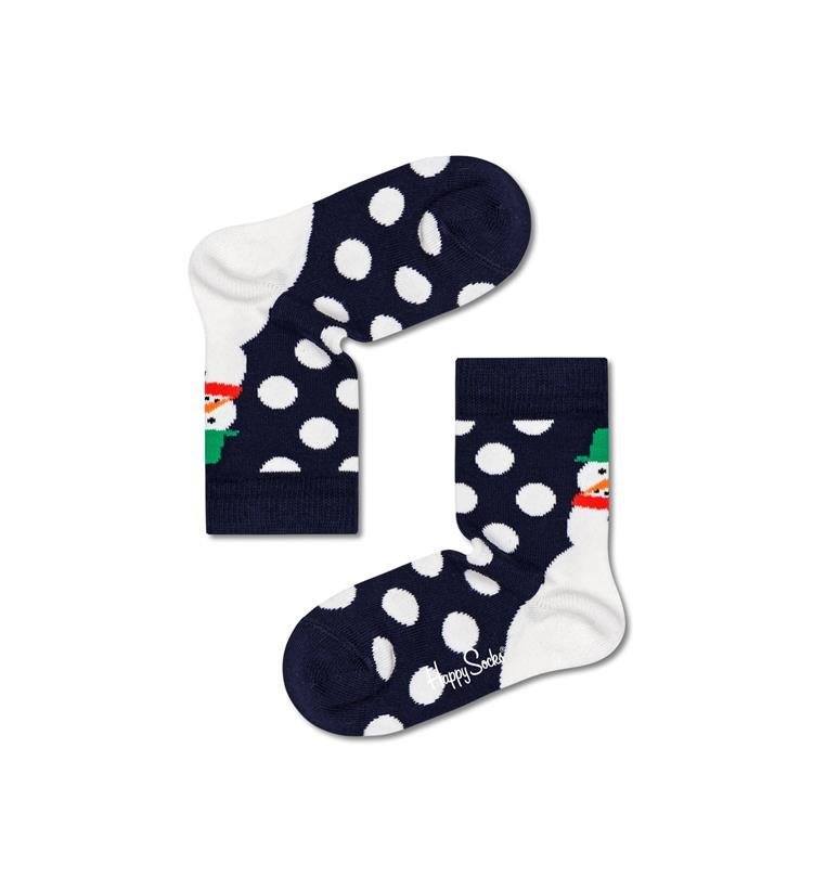 Happy Socks Kids Jumbo Snowman 1 paar kousen