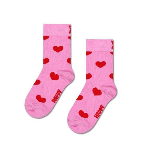 Happy Socks Kids Heart 1 paar kousen