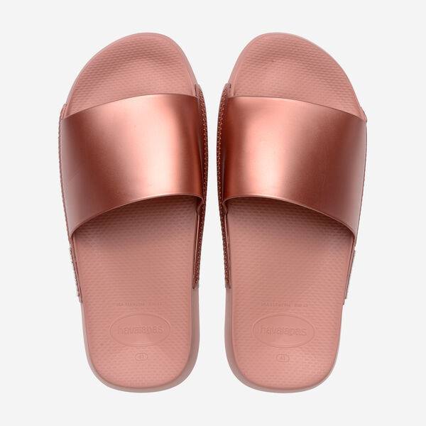 Havaianas Metallic Slide Slippers