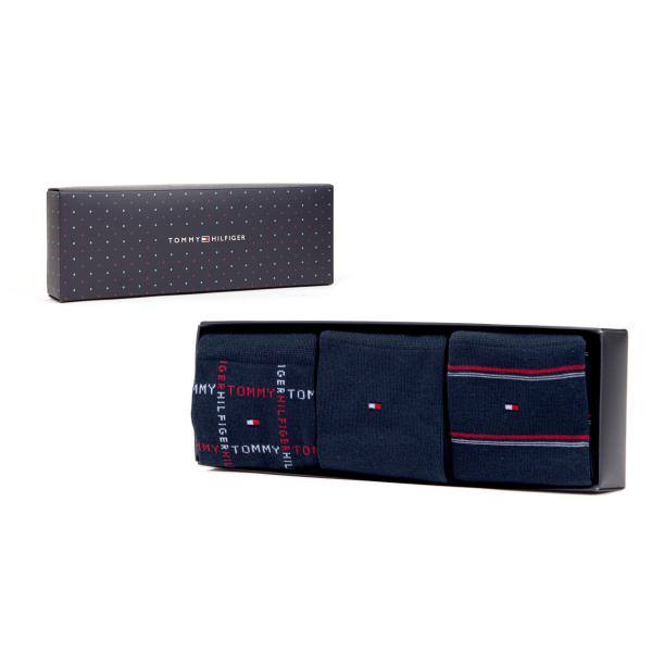 Tommy Hilfiger Giftbox TH 3 paar kousen heren